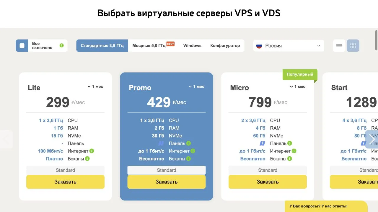 AdminVPS – официальная цена VPS на 22 августа 2026 года